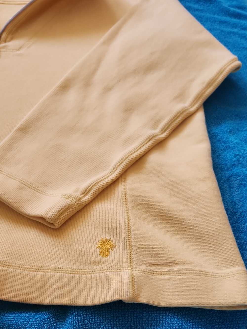 Tommy Bahama Women's Aruba Half-Zip Size XL Yellow - Picture 4 of 7
